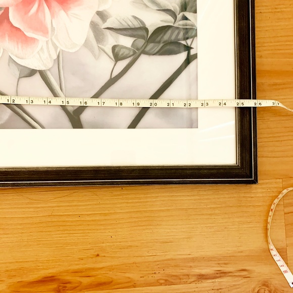 Silk Hand Embroidery Pink Peony Art - Picture 4 of 9